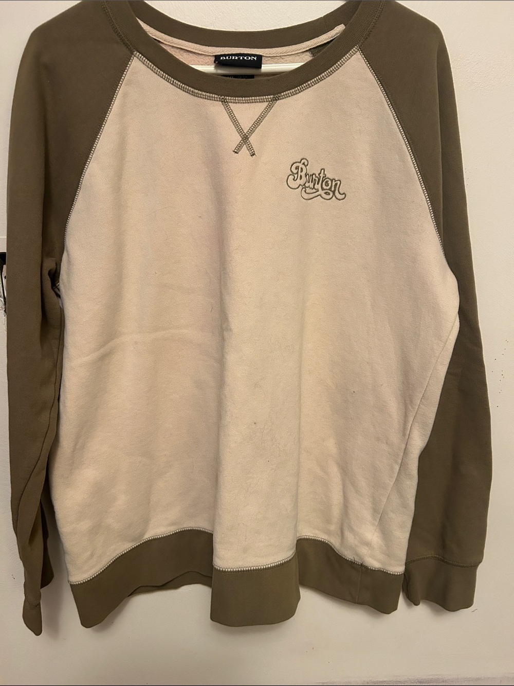 BURTON vintage classic crew sweatshirt